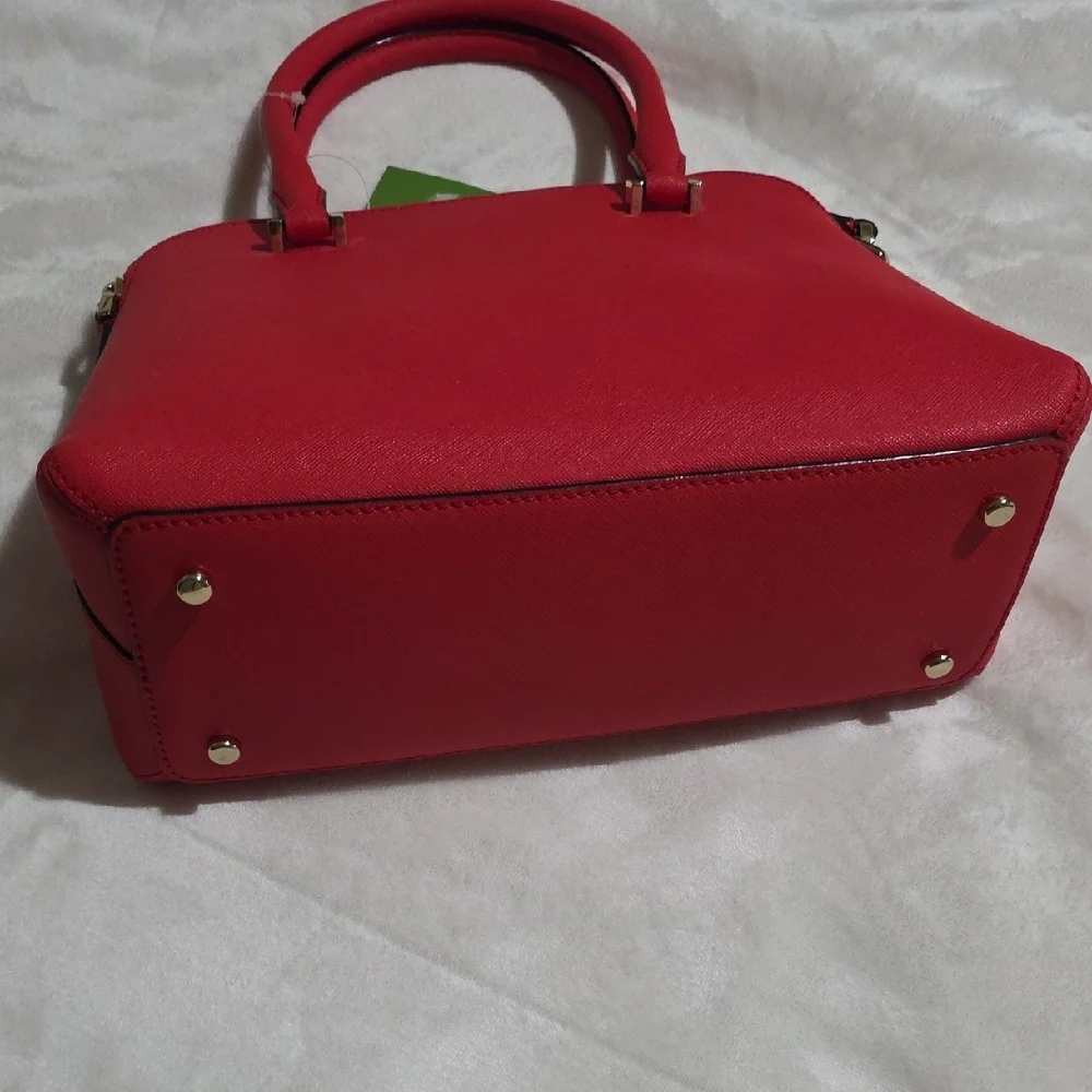 Kate Spade Vibrant Rosso Red Satchel‎
